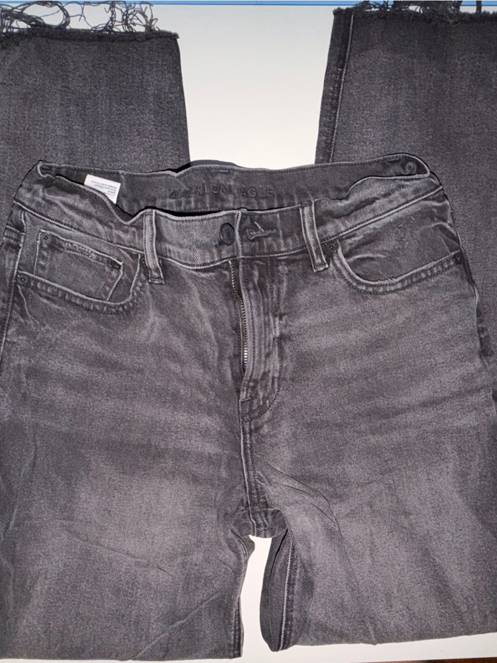 American Eagle Outfitters Dark Wash Barrel Jeans